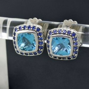 David Yurman Candy Cable Blue Topez  Blue Sappire